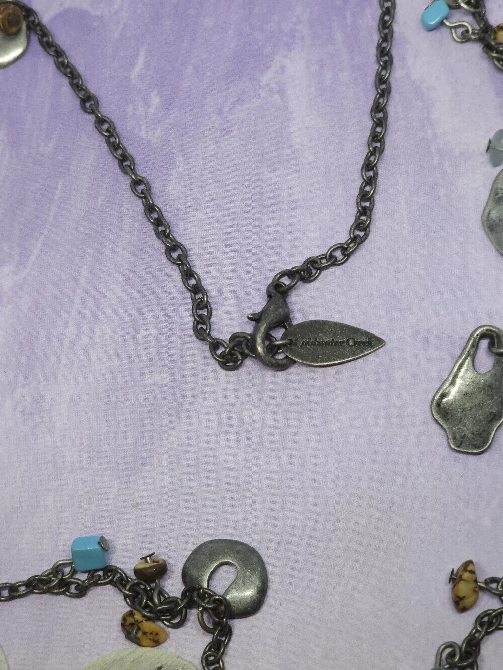Coldwater Creek Seashore Flutter Shell Necklace